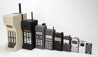 Miniaturisierung der Handys