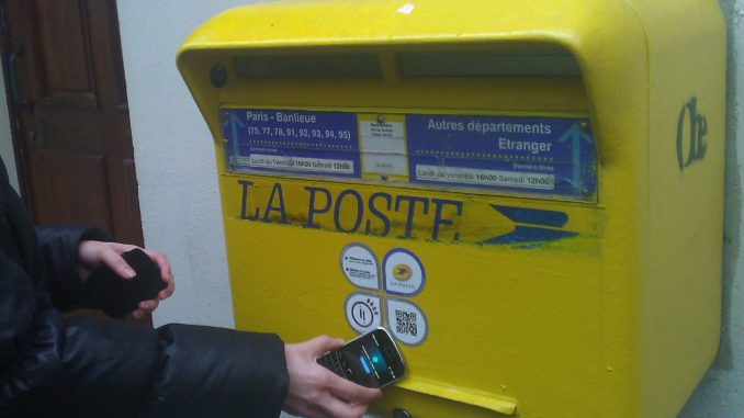 NFC Briefkasten Paris