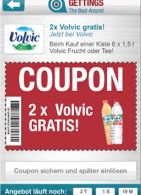 Volvic Mobile Couponing