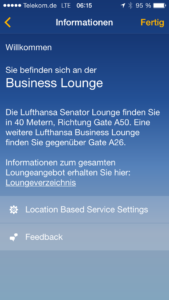 Lufthansa Beacon Mobile Zeitgeist