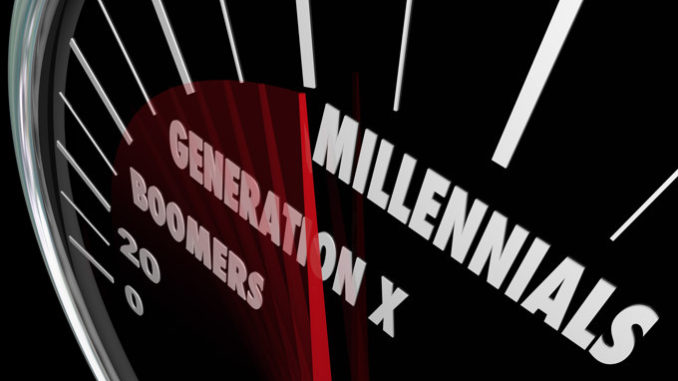 millennials boomer genx