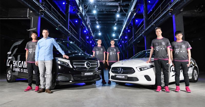 Mercedes und Audi unterstützen mit Sponsoring je ein eSport-Team.