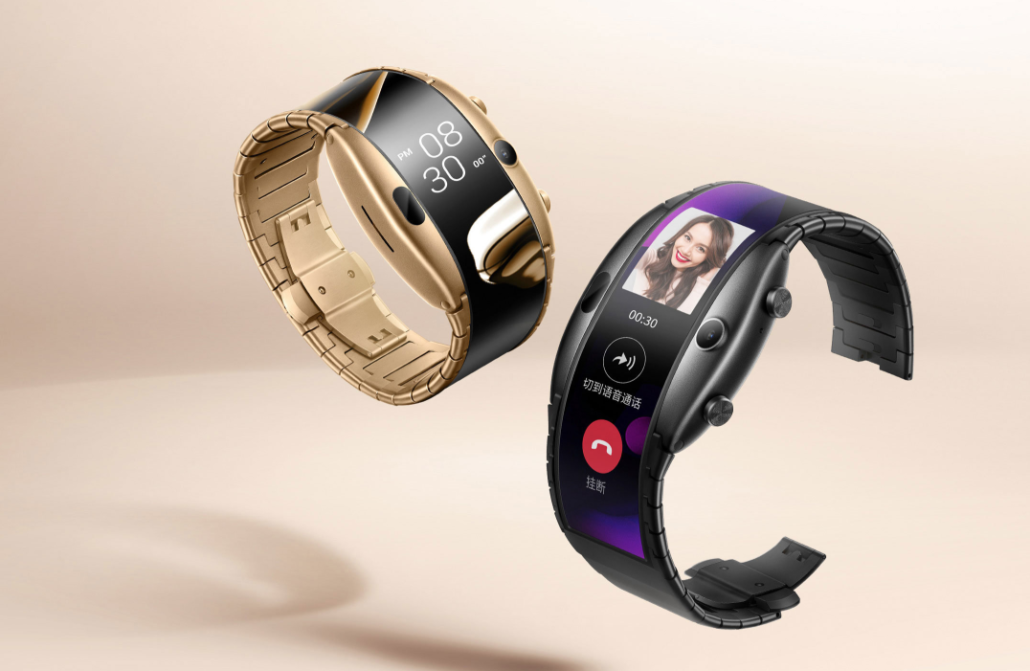 Smartphone - Smartwatch Hybrid nubia Alpha kommt mit einem flexiblen Bildschirm.
